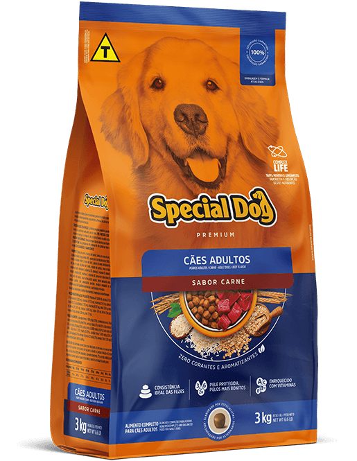 Ração | Special Dog Adultos Sabor Carne