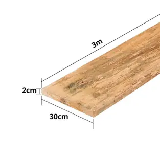 Tábua Pinus 30 cm Largura x 3 Metros Comprimento